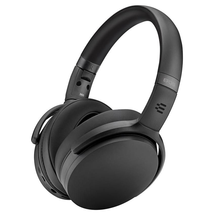 Epos Adapt 360 - Bluetooth Wireless Headset - Active Noise Cancellation - Black - Certified for Microsoft Teams