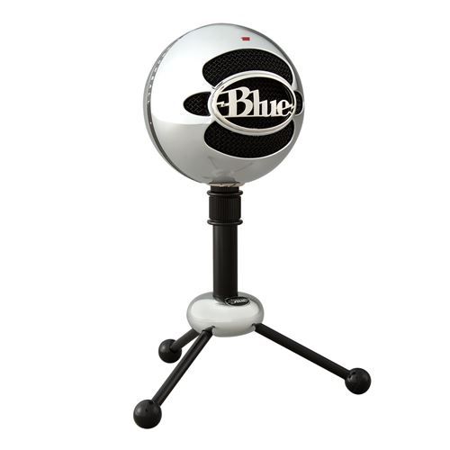 Logitech Snowball USB Microphone - Aluminium Brushed