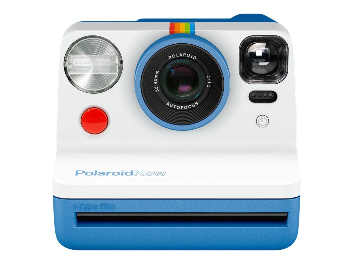 Polaroid Now Instant Camera Blue (Type 600 / Type I)