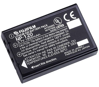 Batería Fujifilm NP-120 de iones de litio para Finepix F10