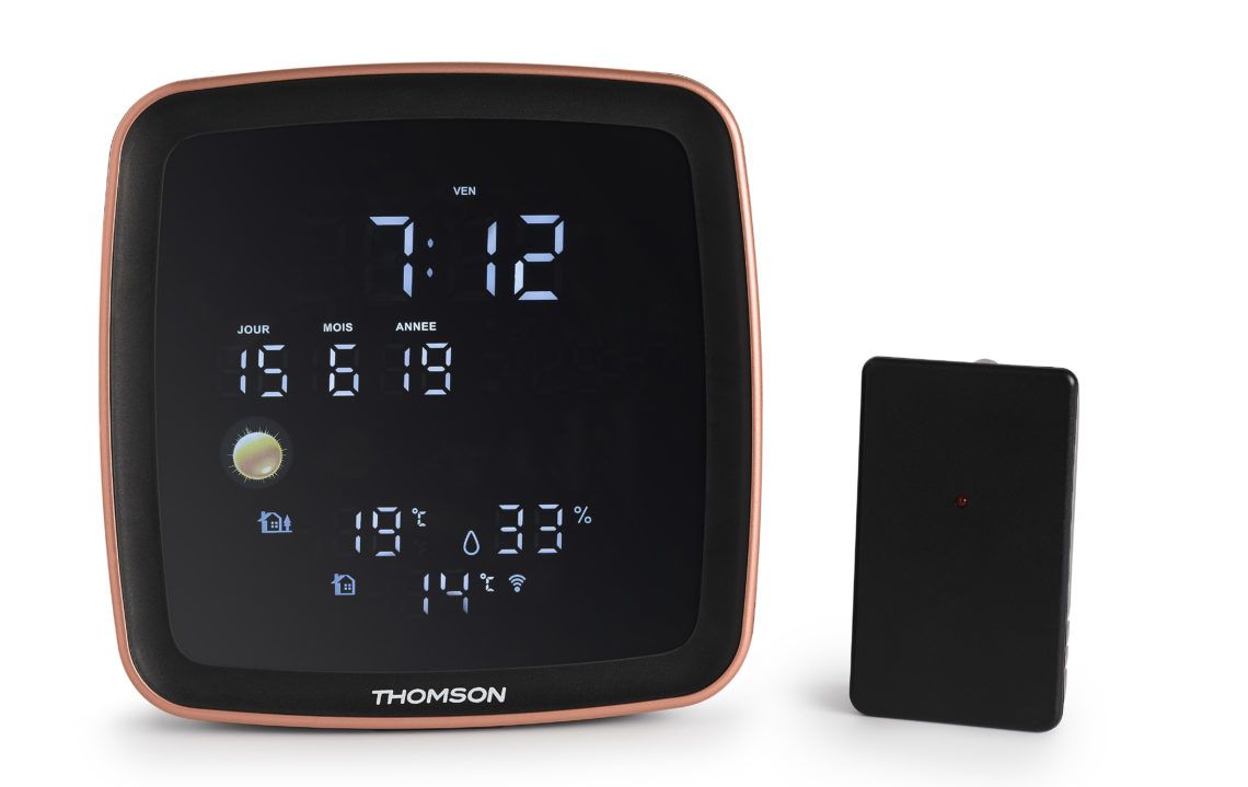 Thomson CT500BT Wireless Weather Station and Alarm Clock with Bluetooth