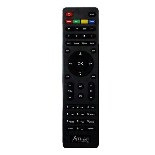 Control remoto original Cristor Atlas para HD200S y HS200SE