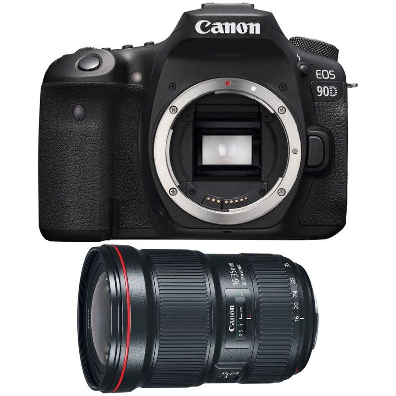 Canon EOS 90D + EF 16-35mm f/2.8L III USM 2-Year Warranty