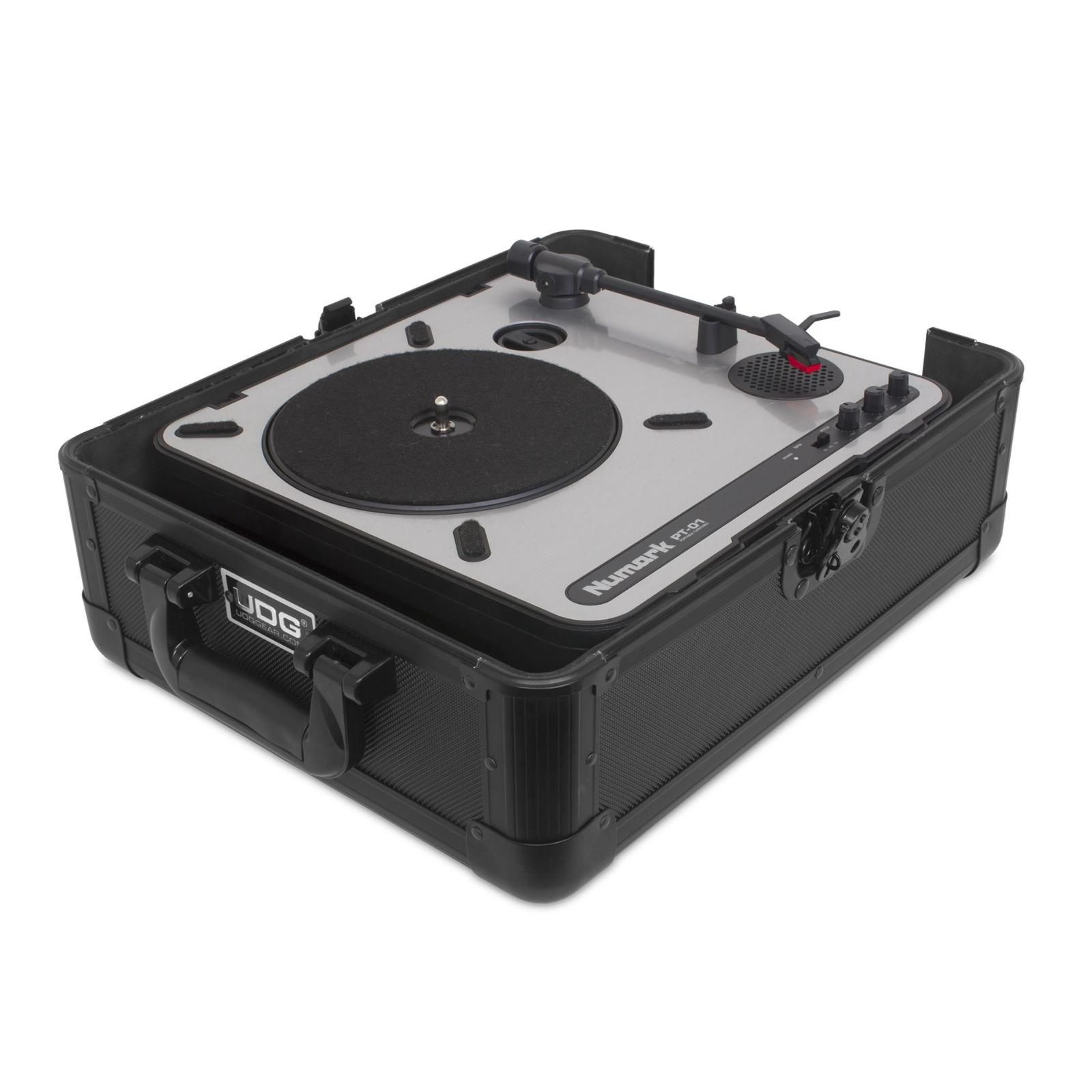 Caso de vuelo UDG Ultimate con espuma Pick & Pluck Multi Formato S Negro