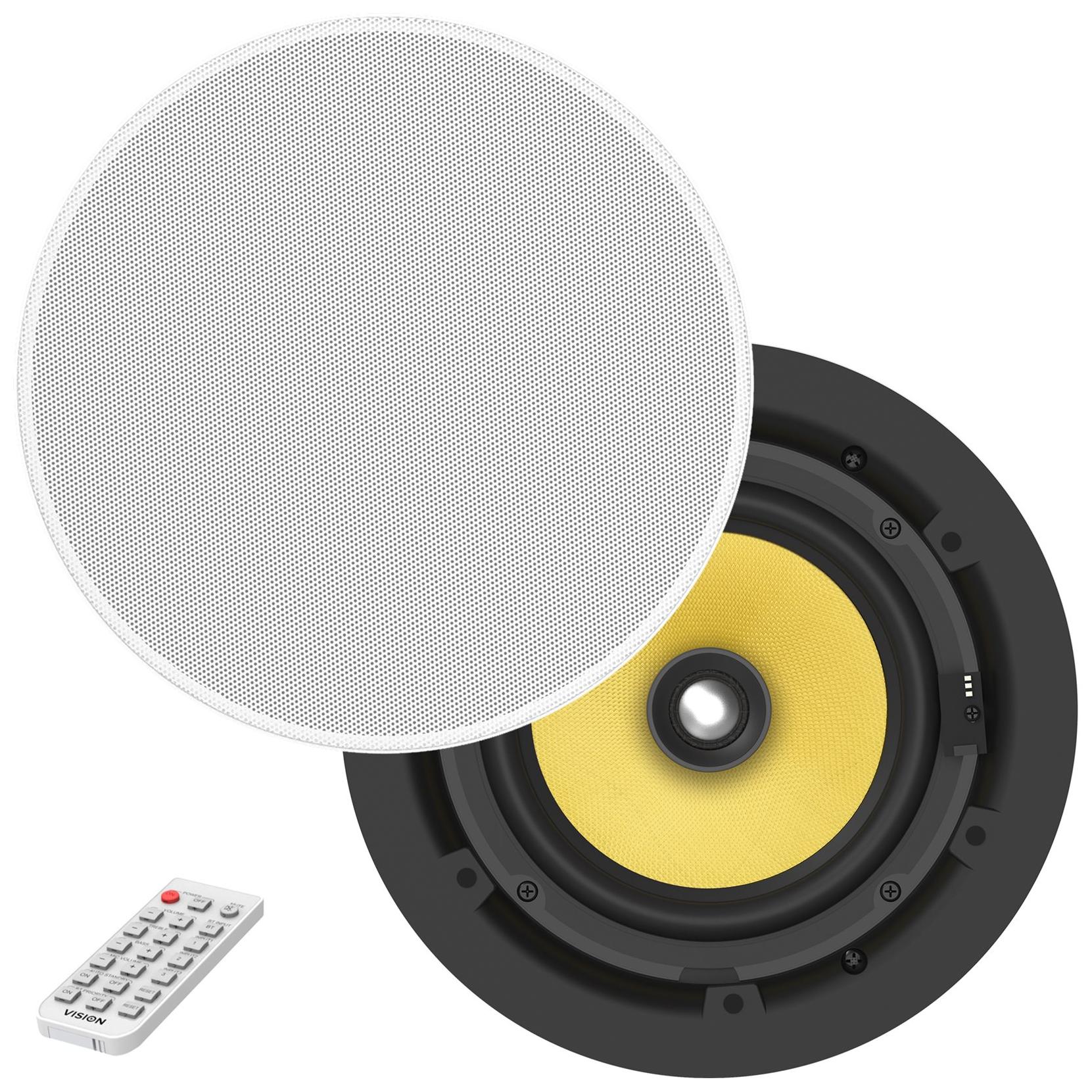 Vision CS-1900P Wireless Speakers - 35W, 2-Way Coaxial - White