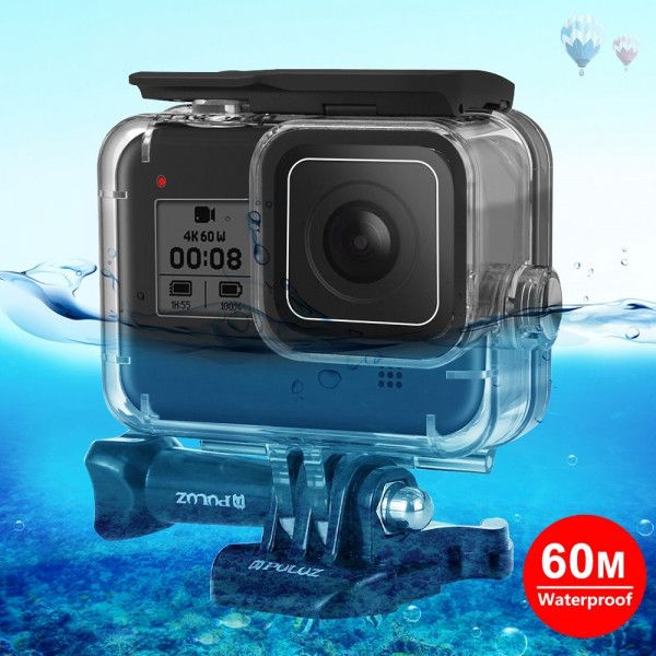 Wewoo Waterproof Case for GoPro Submarine HERO8 Black (60m Depth)