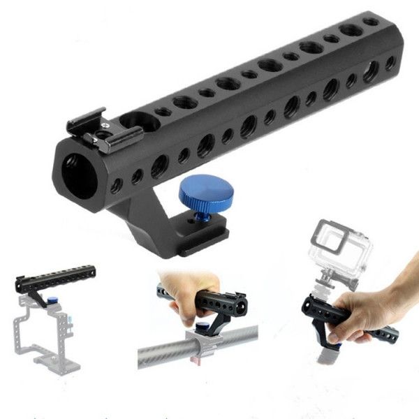 Wewoo Universal Camera Stabilizer for SLR A7M3 with Cold Shoe Stand and Handle