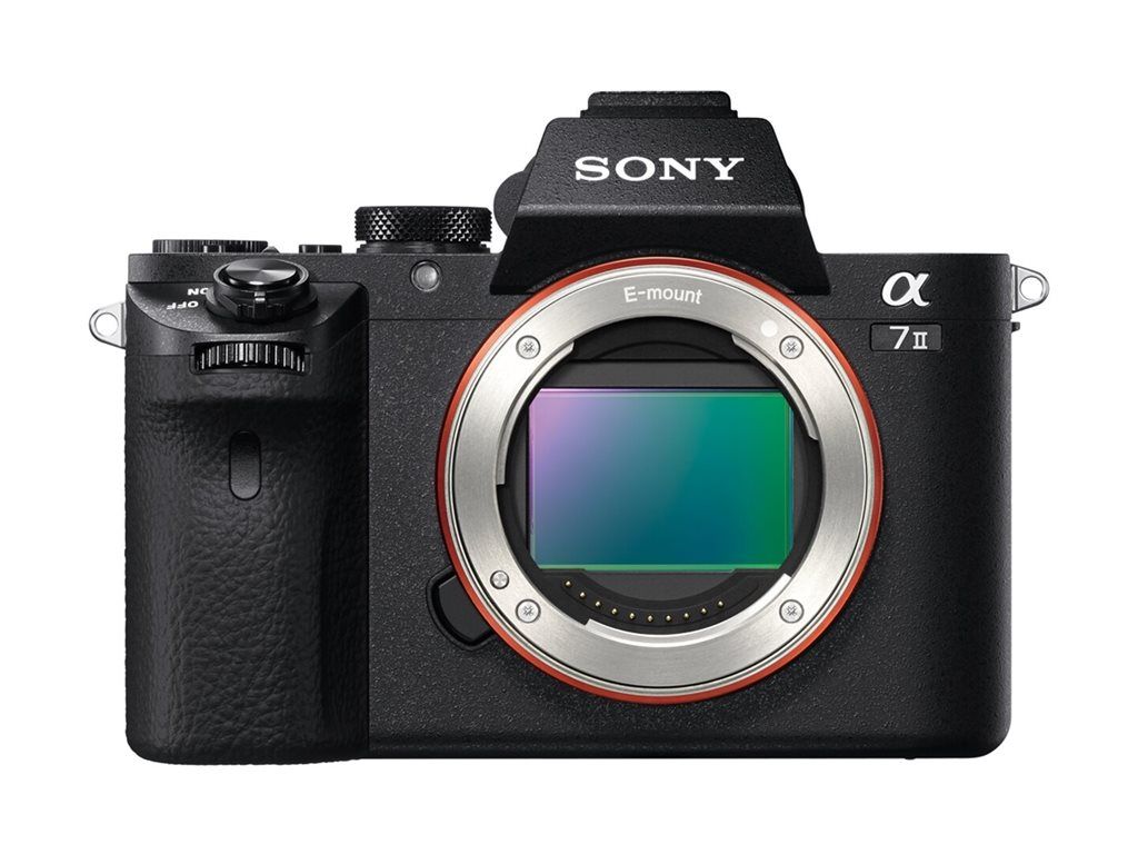 Sony a7 II - Full Frame Mirrorless Camera - 24.3MP - 1080p - Wi-Fi, NFC - Black