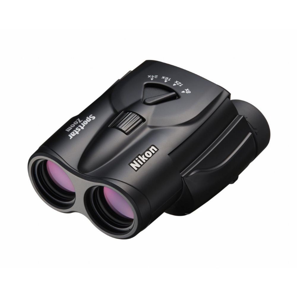 Nikon SportStar Zoom 8-24x25 Binoculars, Black