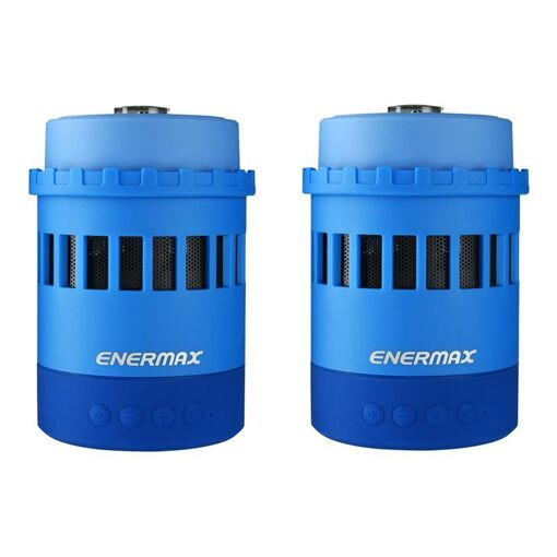 Haut-parleur Enermax Pharoslite EAS05 Bluetooth - 5 W - Bleu