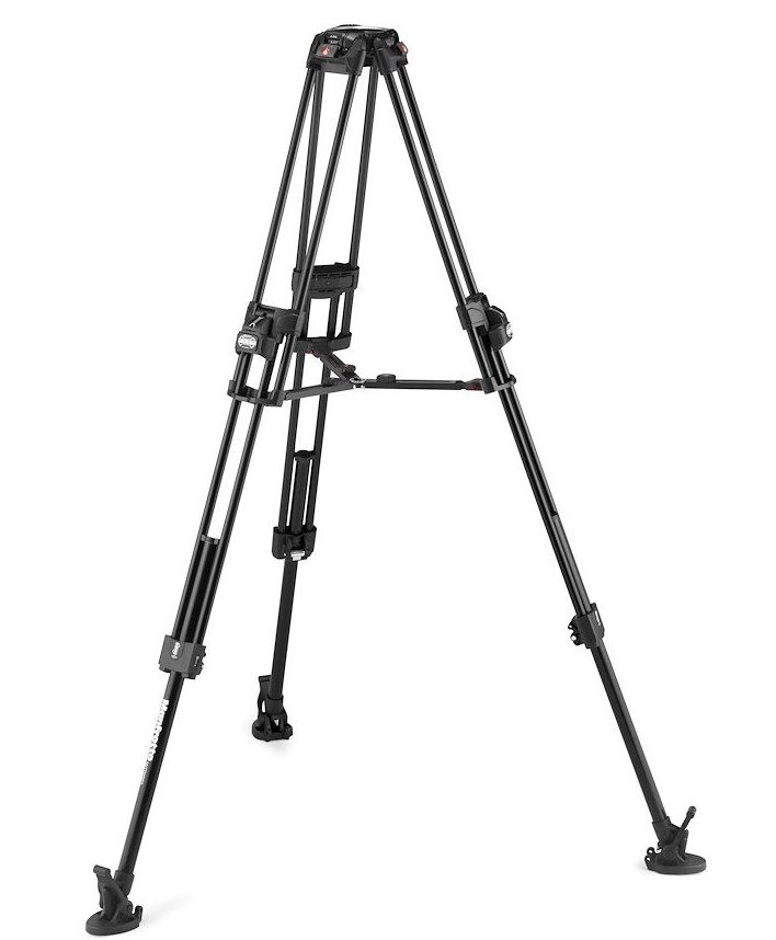 Tripode Manfrotto 645 FTT de aluminio de tubo doble rápido