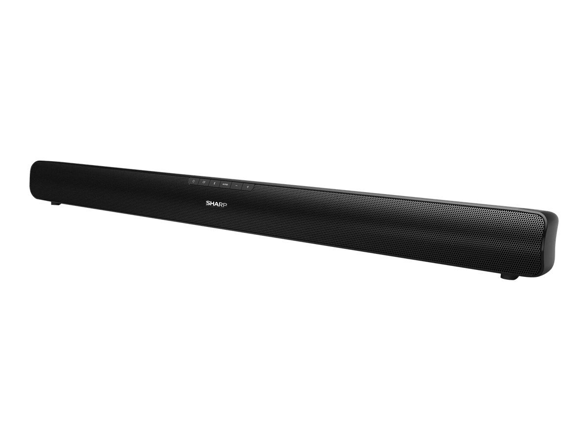 Sharp HT-SB95 Wireless Soundbar - 2.0 Channel - Bluetooth - Matte Black