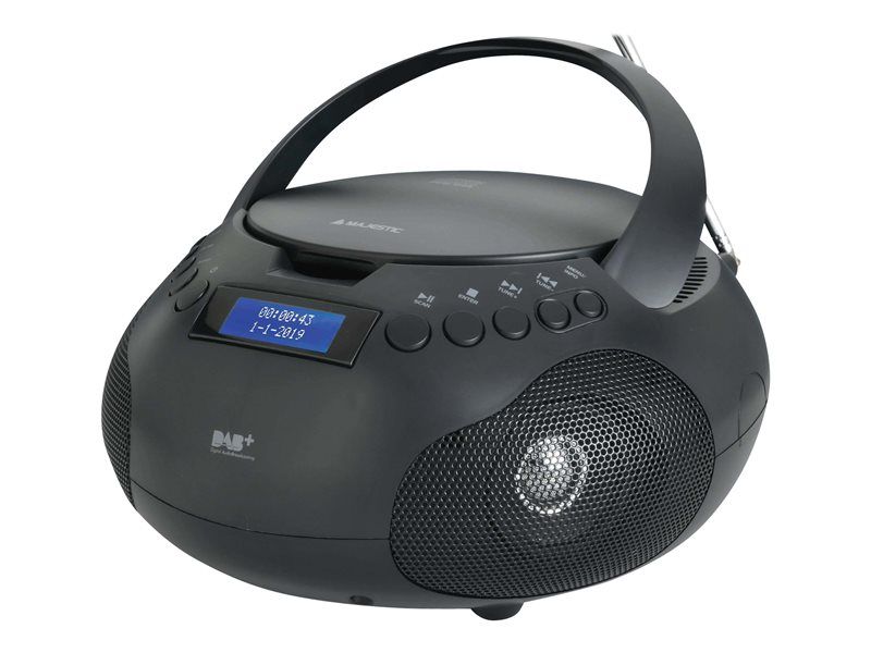Majestic DAB Boombox - Black