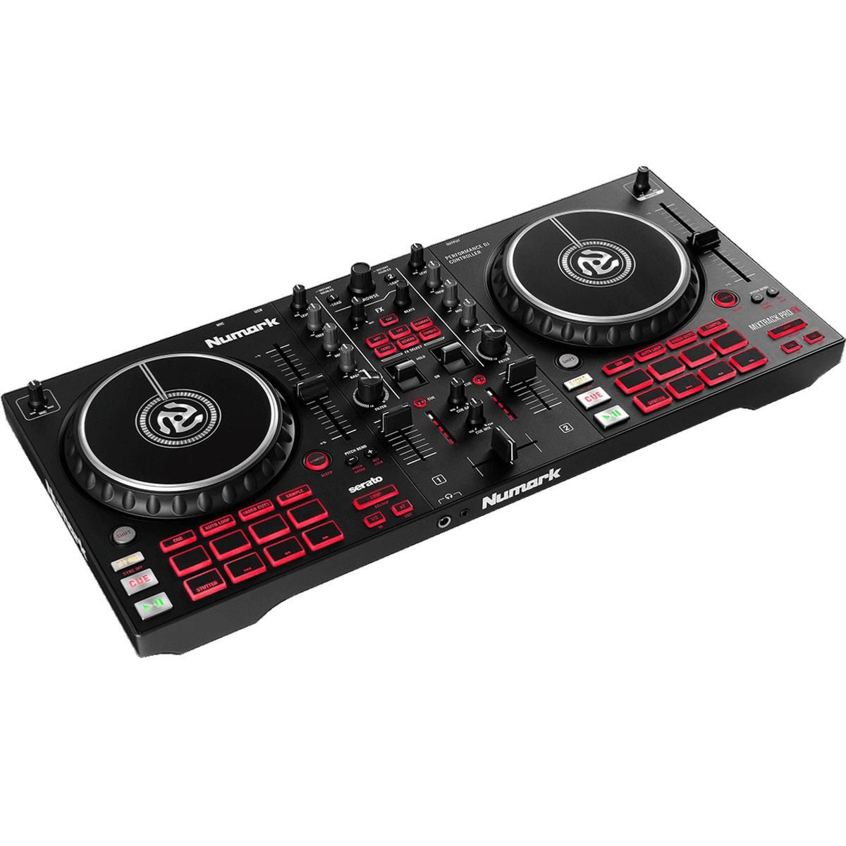 Numark Mixtrack Pro FX - 2-Channel DJ Controller + Built-in Audio Interface