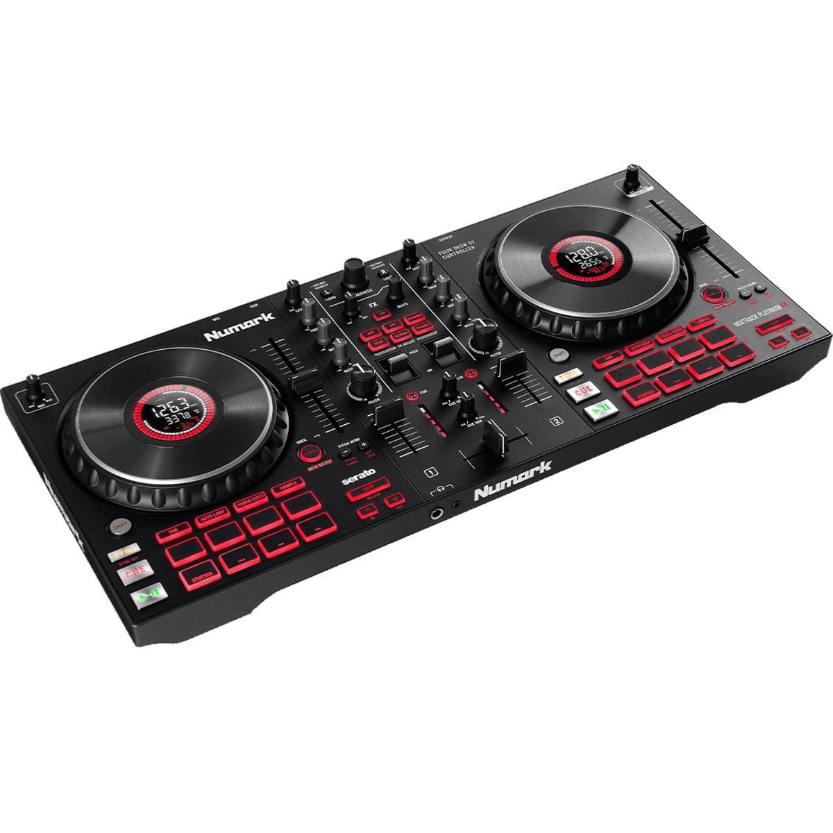 Numark Mixtrack Platinum FX - 4-Channel Controller + Built-in Audio Card