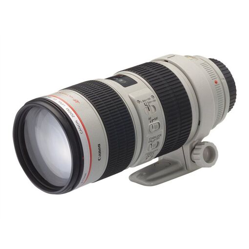 Objetivo Canon con zoom 70-200 mm f/2.8 L IS USM EF para EOS