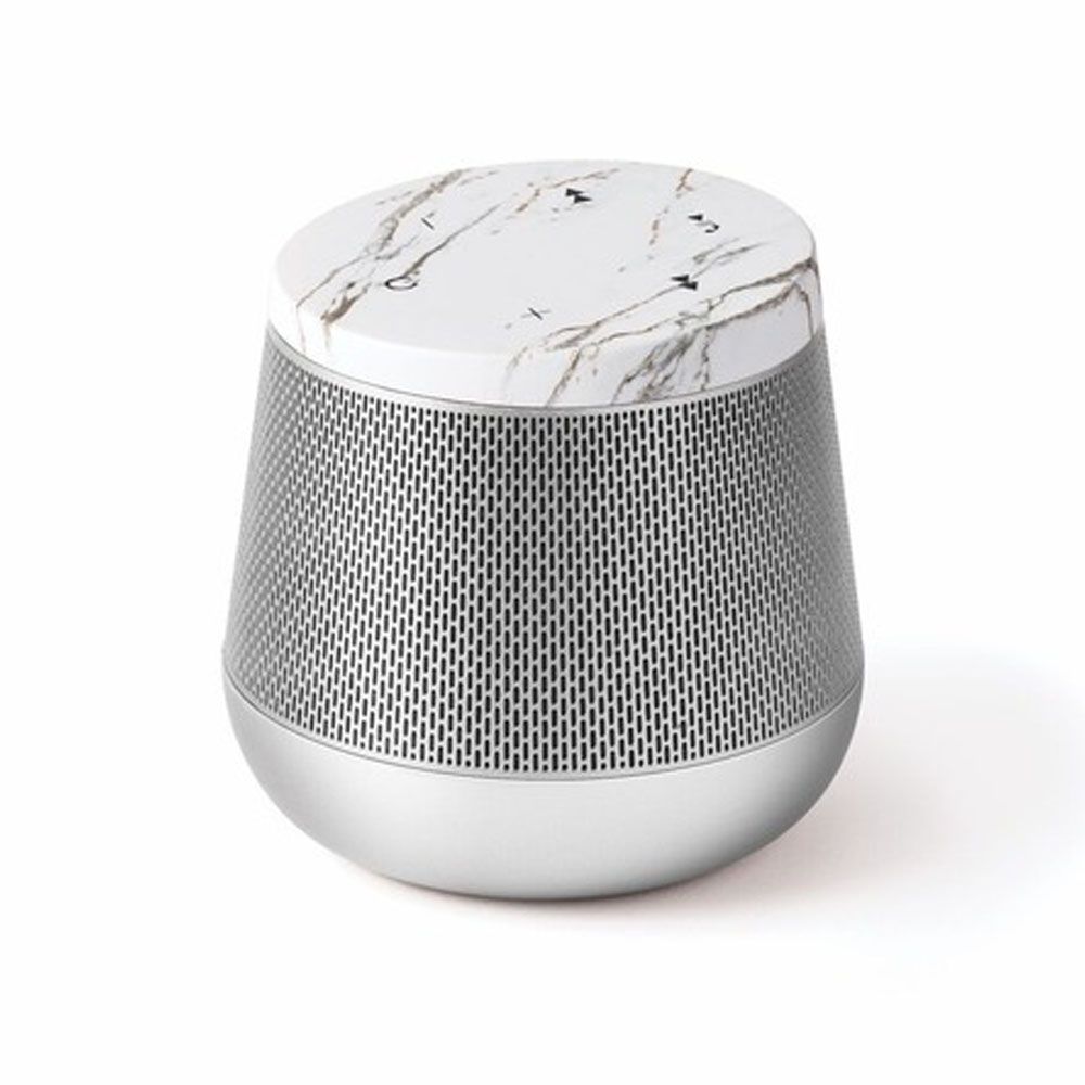 Lexon Miami-Sound Bluetooth Speaker, Marble White