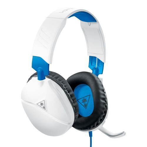 Turtle Beach RECON 70P - Casque de jeu pour PS4 et PS5 - Blanc et Bleu