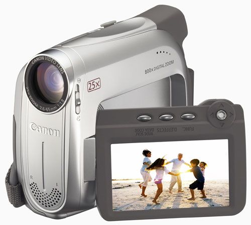Canon MV901 Mini DV Camcorder - 8MP - 25x Optical Zoom