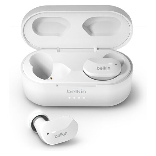 Belkin SoundForm - Écouteurs sans fil avec micro - Bluetooth - Blanc