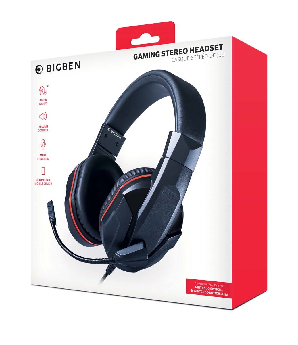 Casque de jeu stéréo BigBen Interactive