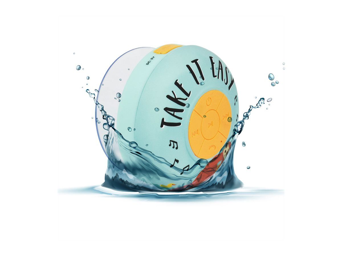 LEGAMI Singing in the shower - Haut-parleur - pour utilisation mobile - sans fil - Bluetooth - après la pluie