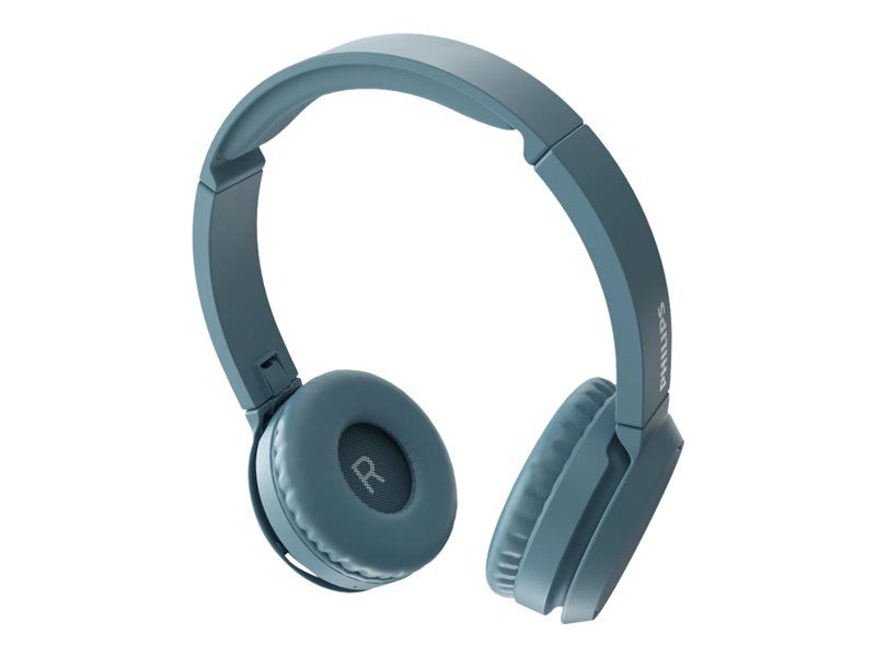 Philips TAH4205BL - Bluetooth Over-Ear Headphones with Microphone - Blue