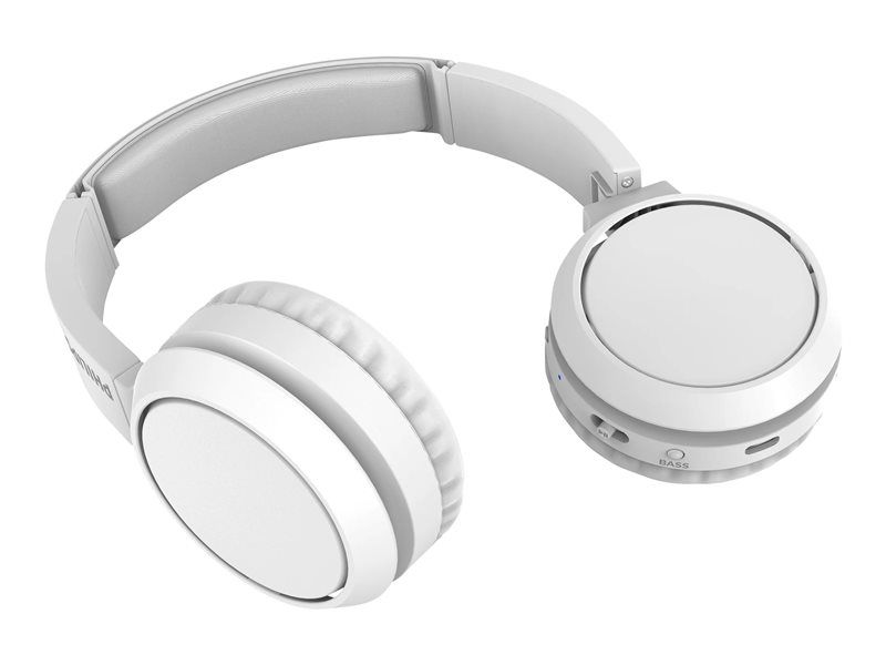 Philips TAH4205BT Wireless Headphones with Microphone - Over Ear - White
