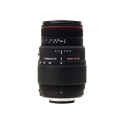 Sigma Zoom Lens - 70mm-300mm - f/4.0-5.6 APO DG - Canon EF