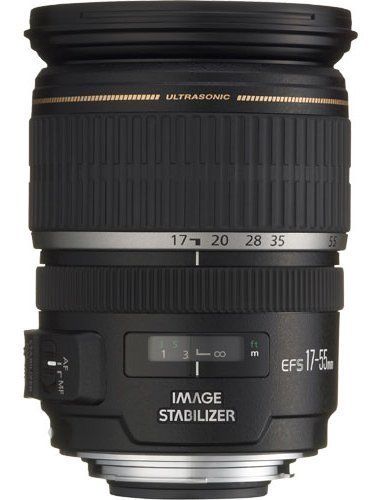 Canon EF-S Lens - Zoom Function - 17-55mm f/2.8 IS USM - Canon EF/EF-S - for EOS 1000, 40, 450, 50, 500, 7D, Kiss F, Kiss X2, Kiss X3, Rebel T1i, Rebel XS, Rebel XSi