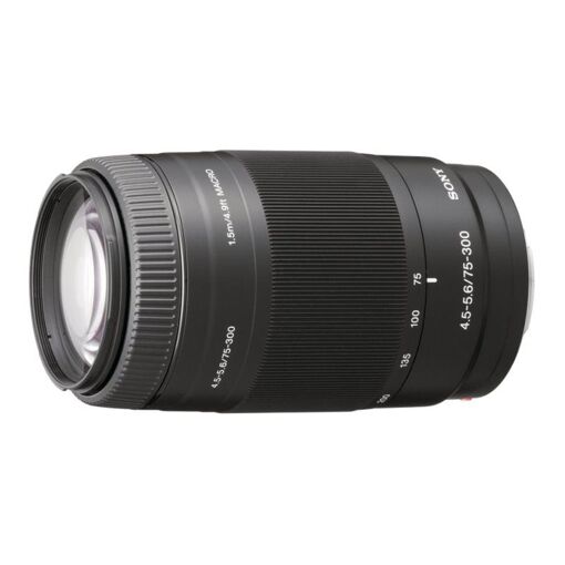 Objetivo Sony SAL75300 - Función Acercamiento - 75-300mm f/4.5-5.6 - Tipo A para Cámaras Sony E