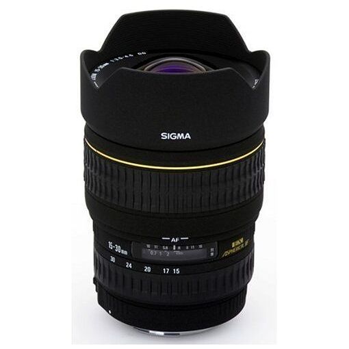 Objectif zoom Sigma EX - 15-30mm f/3.5-4.5 DG Asphérique IF - Canon EF