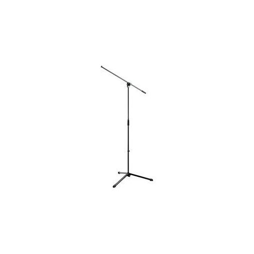 K&M 25400 - Telescopic Microphone Stand, Black