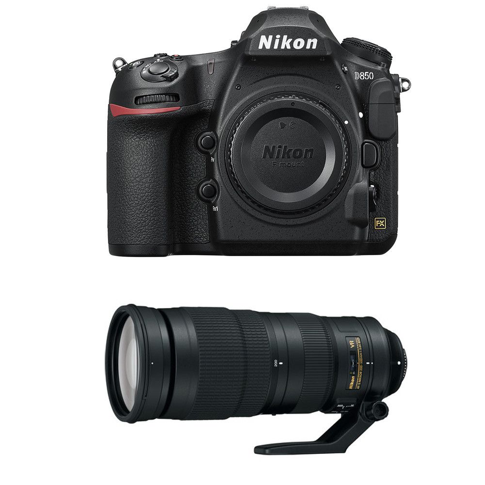 Nikon D850 + 200-500mm f/5.6E ED VR Lens 2-Year Warranty