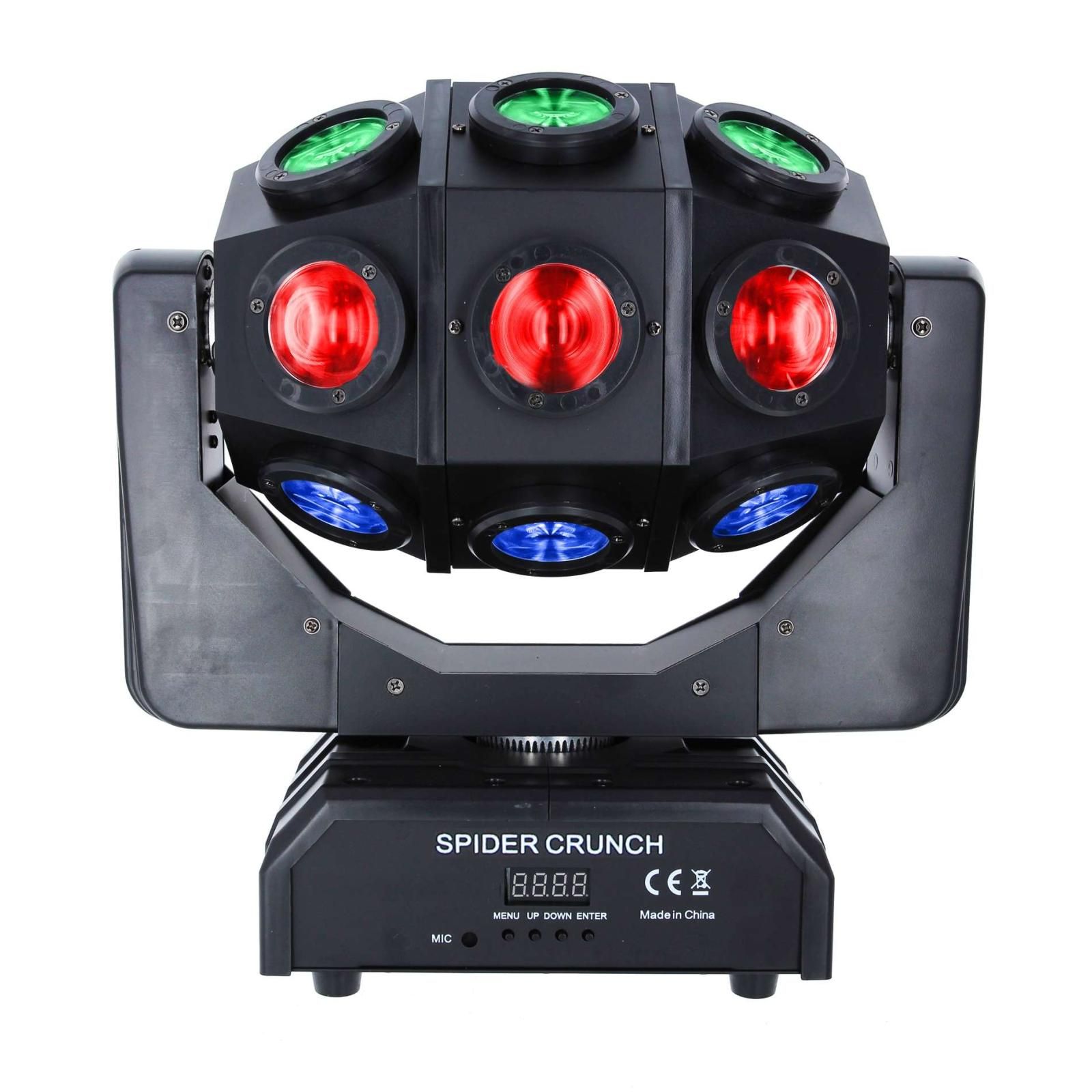 Power Lighting Spider Crunch - 18x10W 4-in-1 RGBW LED Effect