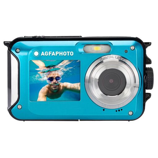 Cámara digital AGFA PHOTO WP8000 - Resistente al agua - 24 MP - Azul