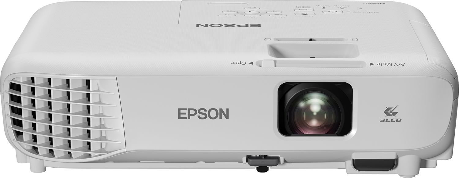 Epson EB-W06 - 3LCD Portable Projector - 3700 Lumens White/Color - WXGA (1280 x 800) - 16:10 - 720p