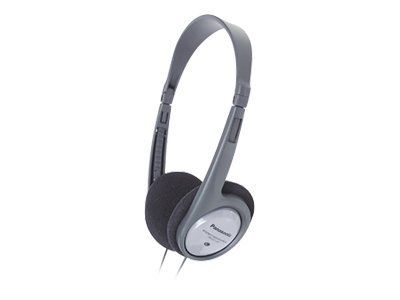 Panasonic Over-Ear Headphones RP-HT090E-S - Wired - 3.5mm Jack - Gray
