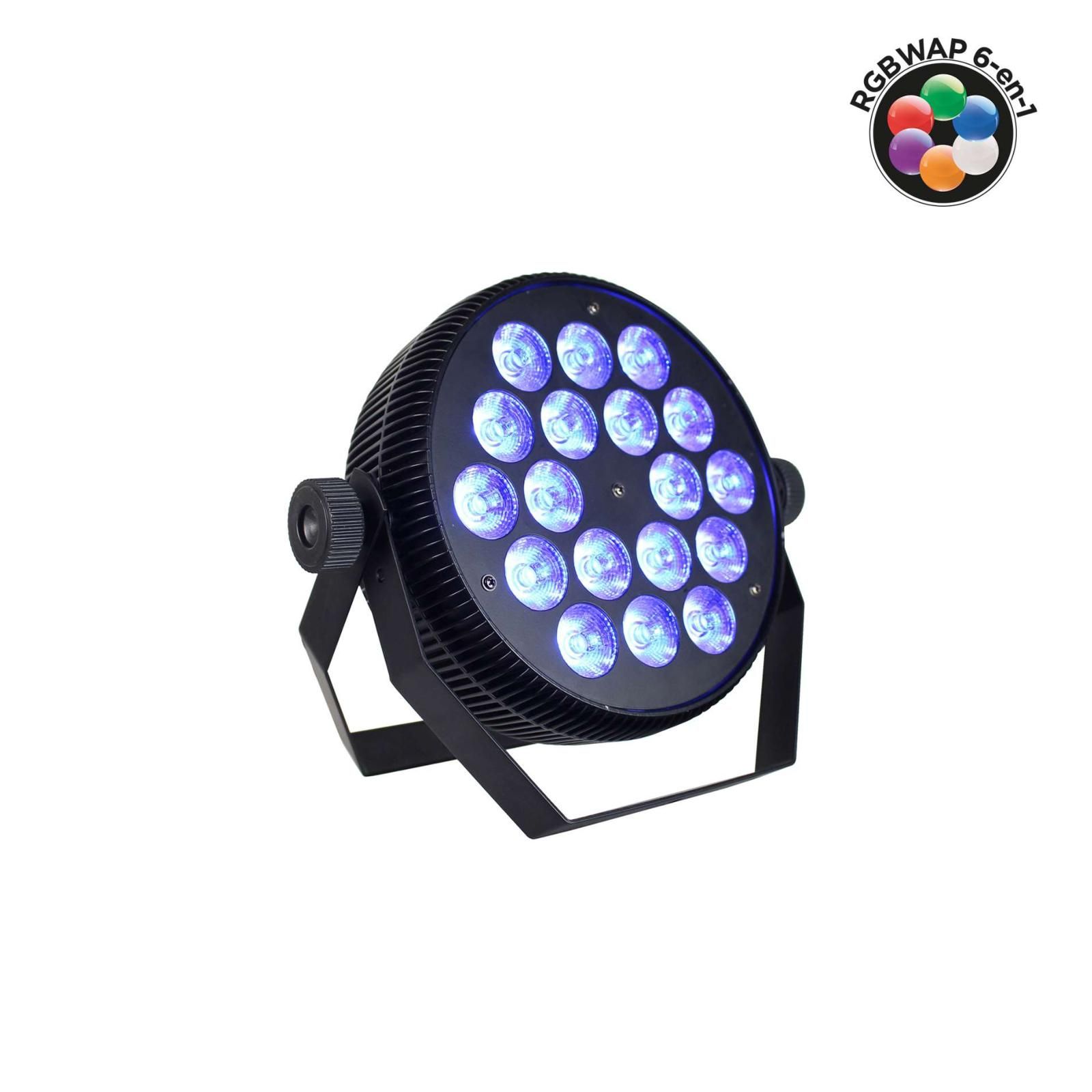 Projecteur Par Slim 18x10W Hexa de Power Lighting