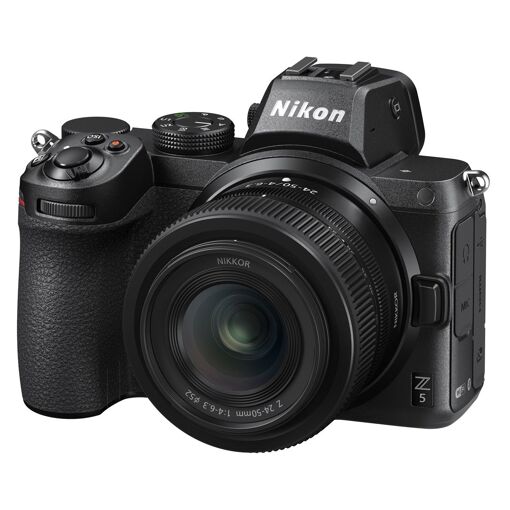 Kit Nikon Z5 Cámara sin Espejo con Objetivo 24-50mm y Anillo de Adaptación FTZ