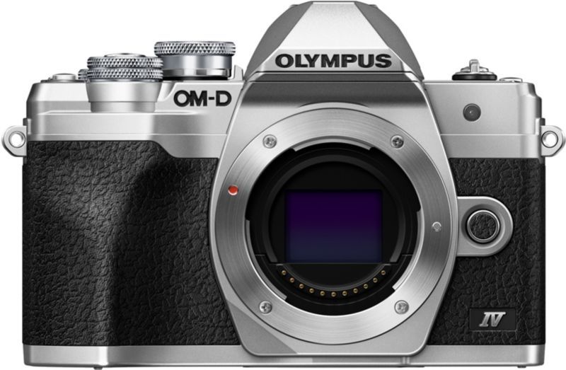 Olympus E-M10 Mark IV Hybrid Camera Body Only, Silver