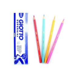 Crayon de couleur Giotto Supermina - Rose - 3,8 mm - Extralarge