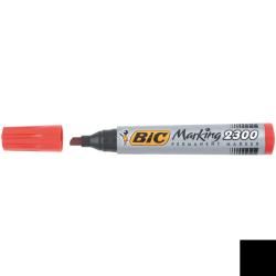 BIC Permanent Marker, Red, Alcohol-Based Ink, 3.1-5.3mm Tip, Pack of 12