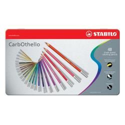 Stabilo CarbOthello Color Pencils - 4.4mm - Assorted Colors - Pack of 48