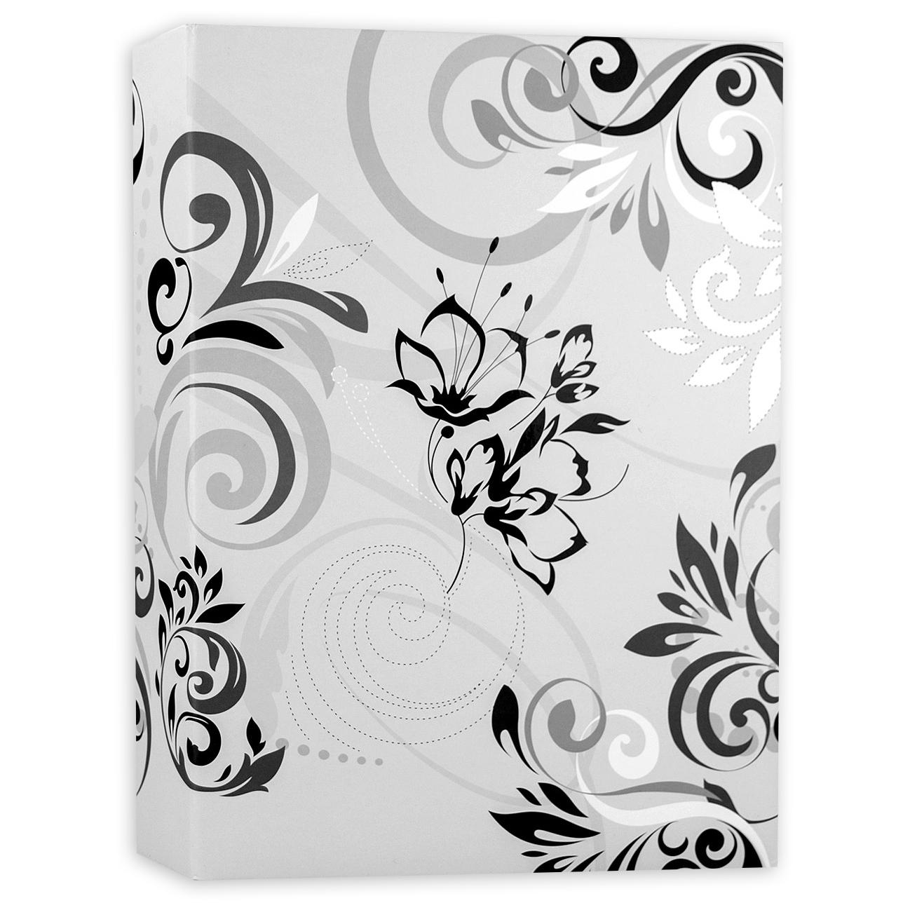 Zep Photo Album and Page Protector, Black & White, 10x15cm