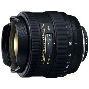 Kenko Tokina AT X107 AF DX Fish-eye Zoom Lens - 10mm-17mm - f/3.5-4.5 - Nikon F Mount