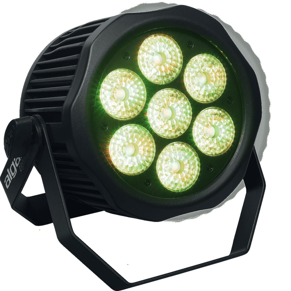 Algam Lighting LAL IP-PAR-712-HEX - 7x12W RGBWAU LED Projector IP65