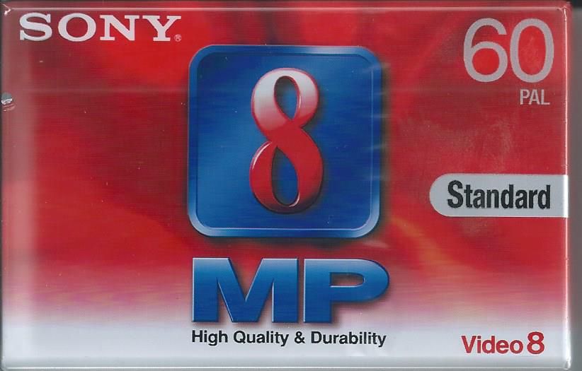 Sony 8mm Video Cassette, 60 Minutes