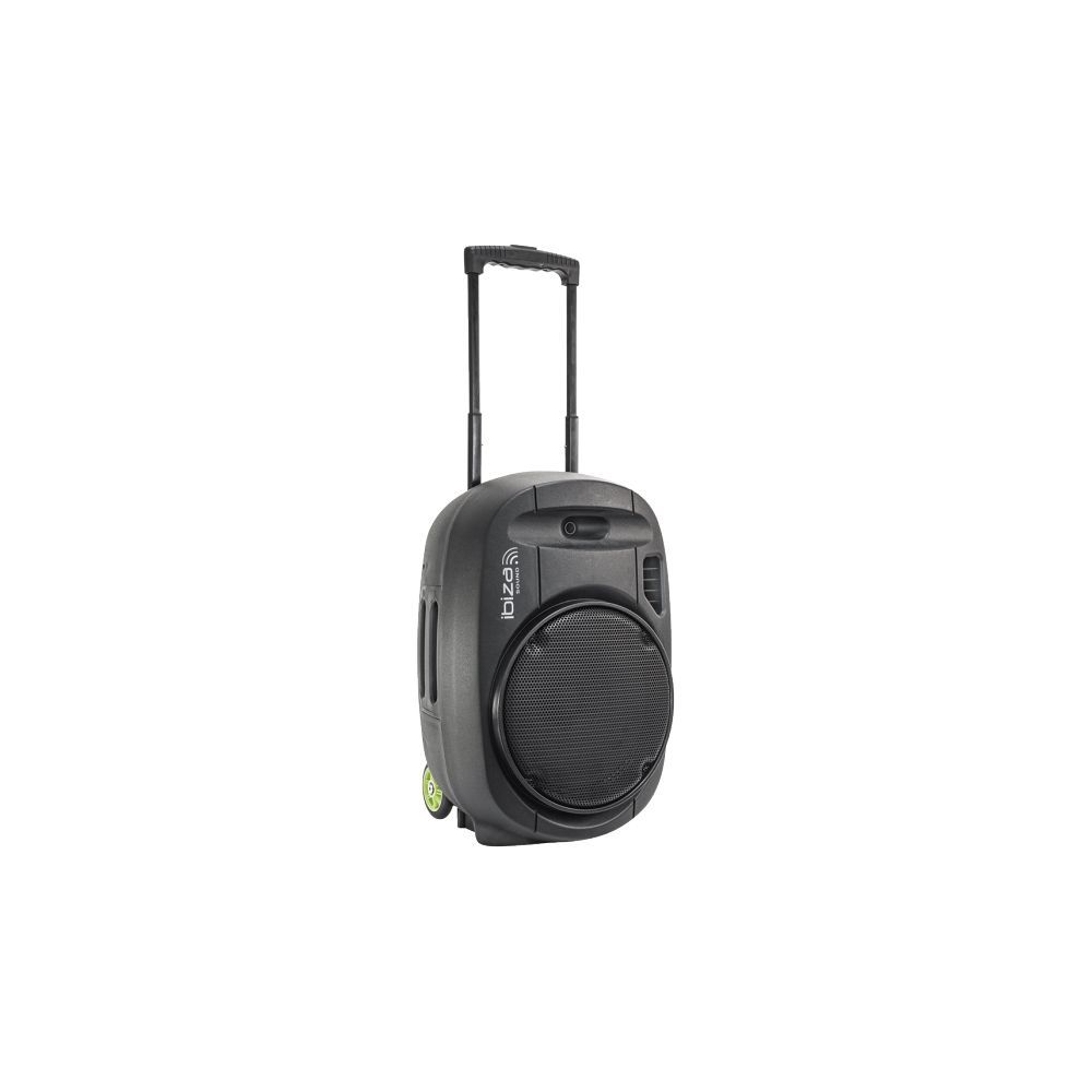 LOTRONIC Ibiza Sound PORT15VHF-MKII Speaker - Wireless Bluetooth Speaker for Personal Assistant Systems - 400 Watt, 2-Way