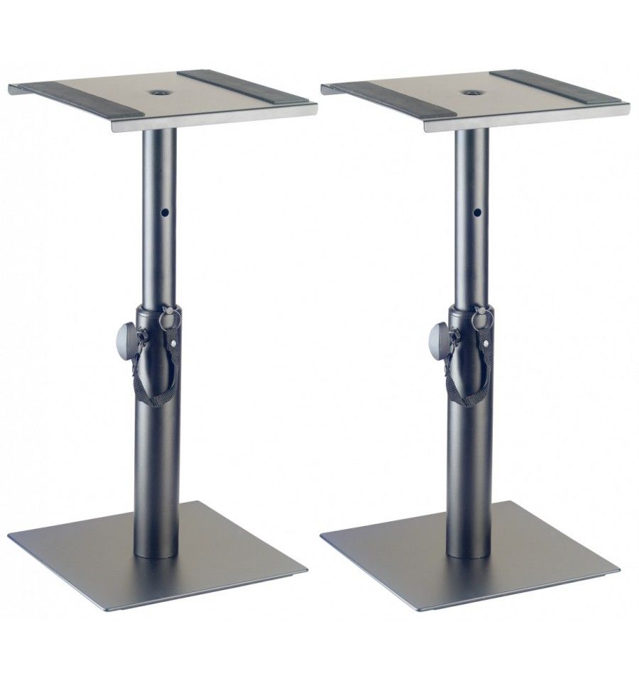 Stagg SMOS-05 Set - Studio Monitor or Light Stand Pair, Height Adjustable